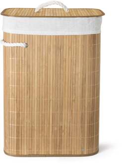 Wasmand bamboe - naturel - 72 liter