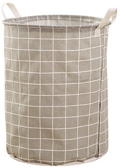 Wasmand Mode Gedrukt Huishoudelijke Opvouwbare Speelgoed Kleding Opbergtas Kleding Emmer Organizer Thuis Diversen Opslag Vat Grijs