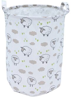 Wasmand Waterdichte Canvas Wasserij Kleren Mand Opslag Mand Vouwen Opbergdoos Cesto De Roupa Suja