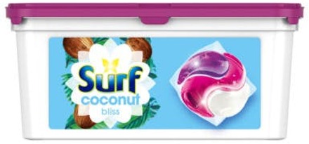 Wasmiddel Surf 3 in 1 Coconut Bliss Wascapsules 27 st