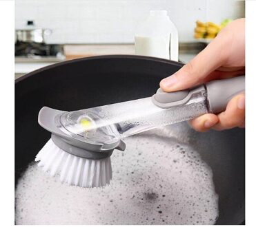 Wassen Pot Borstel Onder Druk soort Extra Vloeibare borstel Keuken accessoires Lange handvat Huishoudelijke Producten