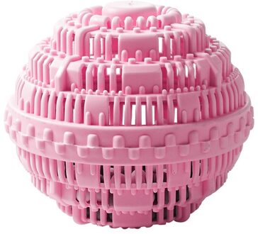 Wasserette Wasmachine Wasserij Elastische Bal Anti-Kronkelende Kleding Cleaner Ion Magic Wassen Ballen Voor Wasserij Herbruikbare 11x10cm roze