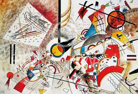 Wassily Kandinsky - Sans Titre Kunstdruk 100x70cm