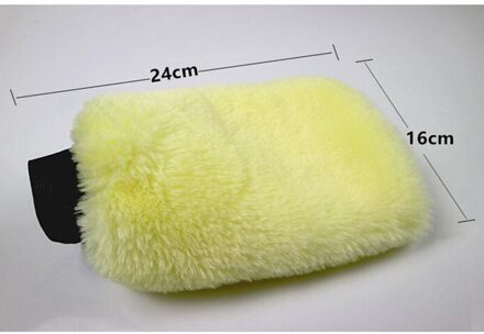 Wasstraat Handschoen Wol Kasjmier Auto Waxen Verdikte Dubbelzijdig Handschoenen Auto Cleaning Tools Chenille Handschoenen Auto Detaillering Handdoek
