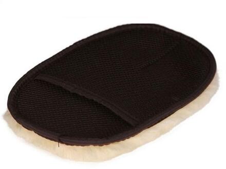 Wasstraat Handschoenen Wol Zacht Auto Wassen Handschoenen Borstel Paint Care Car Cleaning Handschoenen Voorruit Cleaning Auto Accessoires zwart