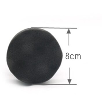 Wasstraat & Maintenan 8/11Cm Vergemakkelijkt Wave Type Band Bandage Gereedschap Zeshoekige Grip Applicator Hand Band Wax spons 8CM