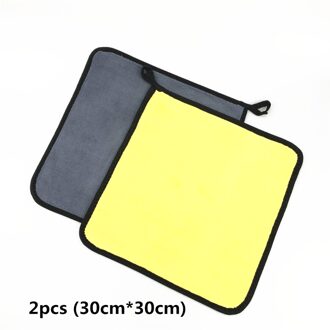 Wasstraat Microfiber Handdoek Voor Hyundai/Kia/Daihatsu/Daewoo/Ssangyong/Infiniti/Bentley 2stk