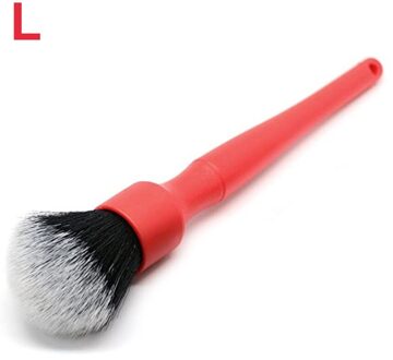 Wasstraat Ultra-Zachte Auto Detaillering Borstel Super Zachte Auto Interieur Detail Borstel Met Synthetische Haren Auto Dash Duster borstel rood L