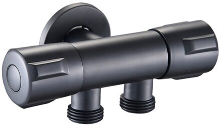 Wastafel Kraan Omschakelklep Toilet Spray Een Inlaat En Twee Outlet Bidet Sproeier Kleppen Koper Hoek Voor Bidet