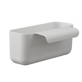 Wastafel Theepot Mand Punch-Gratis Multifunctionele Spons Houder Keuken Afvoer Zeef Voor Thuis grijs