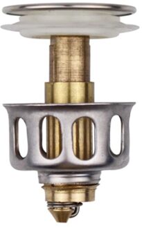 Wastafel Up Afvoer Filter Universal Wastafel Bounce Afvoer Filter Gootsteen Vanity Stopper Up Afvoer Filter Badkamer Gebruik
