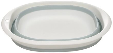 Wastafel Vat Draagbare Opvouwbare Plastic Voetbad Wassen Kom Wastobbe Home Reizen Duurzaamheid Taaiheid Wassen Gezicht Groente blauw S