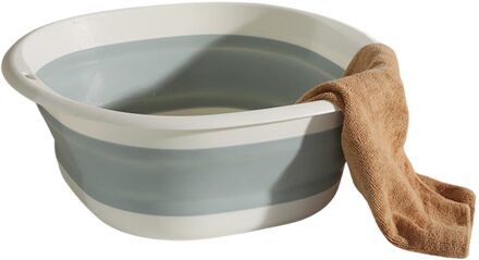 Wastafel Vat Draagbare Opvouwbare Plastic Voetbad Wassen Kom Wastobbe Home Reizen Duurzaamheid Taaiheid Wassen Gezicht Groente roze M