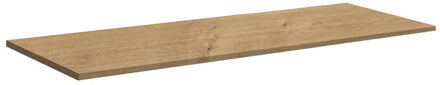 Wastafelblad Allibert Aston 120,2x46,2x2,8 cm Gemelamineerd Eik Arlington Eiken