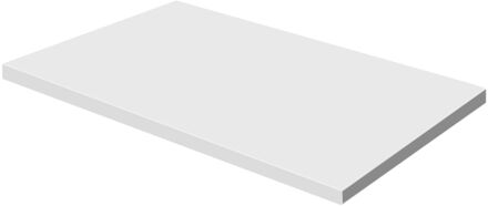 Wastafelblad Napoli 90cm Hoogglans Wit