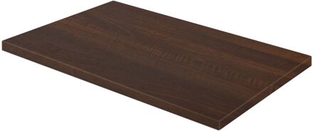 Wastafelblad Napoli - Hout - Notelaar - 90x48cm