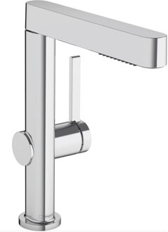 Wastafelkraan Finoris HansGrohe 230 2 Jets Met Uittrekbare Vuistdouche Met PushOpen Chroom