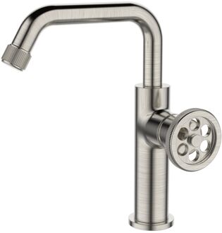 Wastafelkraan Indus - Nikkel Mat