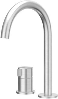 Wastafelkraan IVY Tribe Coldstart 2-gats Geborsteld RVS316 IVY
