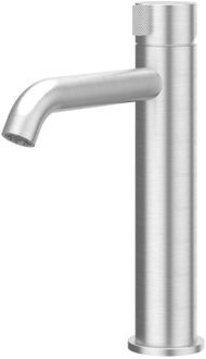 Wastafelkraan IVY Tribe Model M Coldstart Geborsteld RVS316 IVY