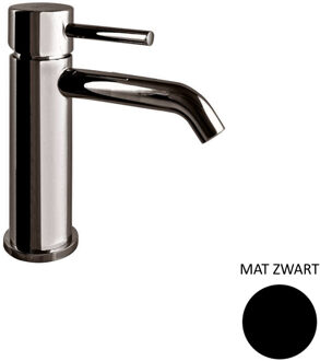 Wastafelkraan Sanimex Giulini Trek-waste 17 cm Mat Zwart (excl. afvoerplug)