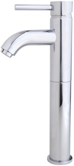 Wastafelmengkraan Abzu Hoog Model Kiwa Chroom Aqua Splash