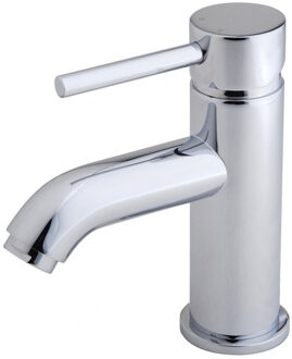 Wastafelmengkraan Abzu Laag Chroom Aqua Splash