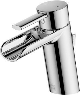 Wastafelmengkraan Fano - Waterval - Chroom