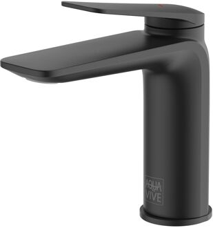 Wastafelmengkraan Irminio R - Lage Uitloop - Zwart Mat