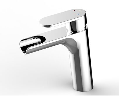 Wastafelmengkraan Jungle Laag Chroom