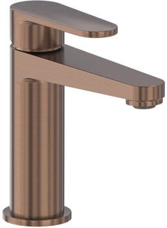 Wastafelmengkraan MAY Forma Opbouw Model S Geborsteld Mat Koper PVD
