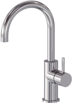 Wastafelmengkraan MAY Stilo Opbouw met Draaibare Uitloop Chroom