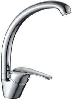 Wastafelmengkraan Nova Hoog Chroom