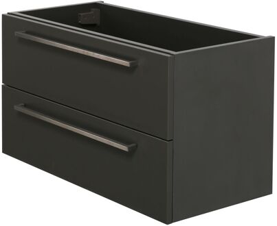 Wastafelonderkast Arezzo 80cm Donkergrijs