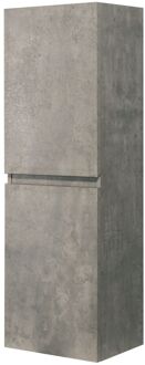Wastafelonderkast Napoli 40cm - Betongrijs - 40x120x30cm