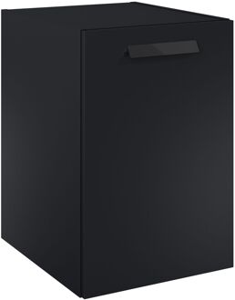 Wastafelonderkast Ness 40cm - Zwart Mat - Met 1 Deur - 40x62,5x22cm