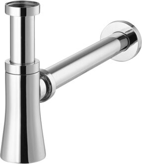 Wastafelsifon Conisch Chroom