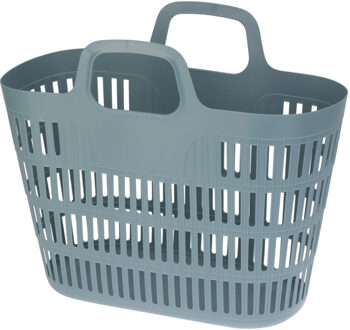 Wastas - flexibel - 25L - 47 x 23 x 32 cm - blauw - boodschappentas