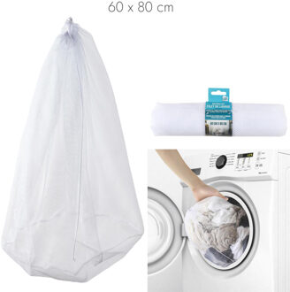 Waszak - 60 x 80 cm - wit - polyester - groot - wasnet