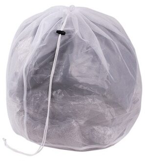 Waszak Kleding Opbergmanden Wasmachine Wasserij Bra Aid Lingerie Mesh Net Wash Bag Draw Cord Trimmen XL thinnet