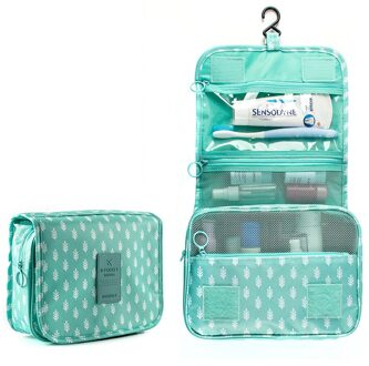 Waszak Reizen Make Reizen Zakken Badkamer Wassen Classificatie Opknoping Tassen Toiletartikelen Zak Verpakking Kubus Accessoires E4 Licht Groen