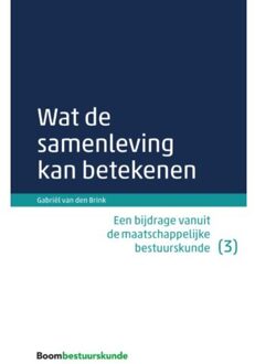 Wat de samenleving kan betekenen - Boek Gabriël van den Brink (9462366438)