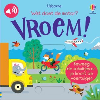 Wat Doet De Motor? Vroem! - Usborne Schuif En Luister