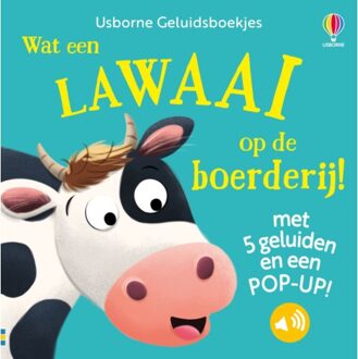Wat Een Lawaai Op De Boerderij! - Usborne Geluidsboekjes
