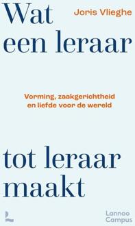 Wat een leraar tot leraar maakt -  Joris Vlieghe (ISBN: 9789401428255)
