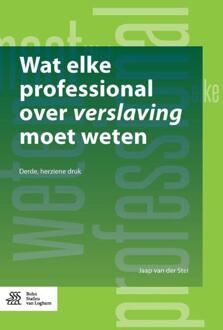 Wat elke professional over verslaving moet weten - Boek Jaap van der Stel (9036818079)