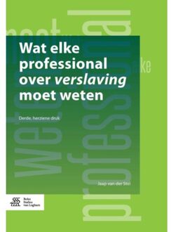 Wat elke professional over verslaving moet weten - Boek Jaap van der Stel (9036818079)