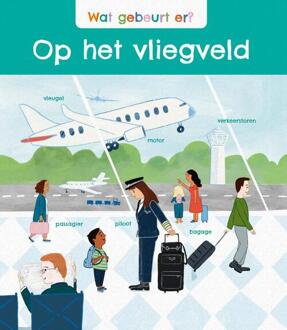 Wat gebeurt er? Op het vliegveld -  Penny Worms (ISBN: 9789464394801)