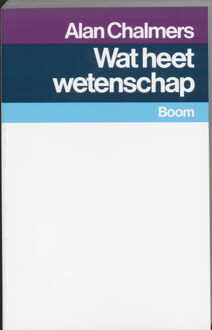 Wat heet wetenschap? - Boek A. Chalmers (9053524940)