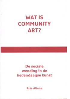 Wat is community art? - Boek Arie Altena (908017937X)